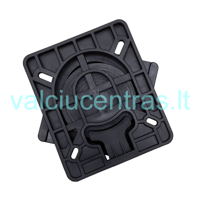 Sėdynės tvirtinimo detalė - sukiojimo mechanizmas